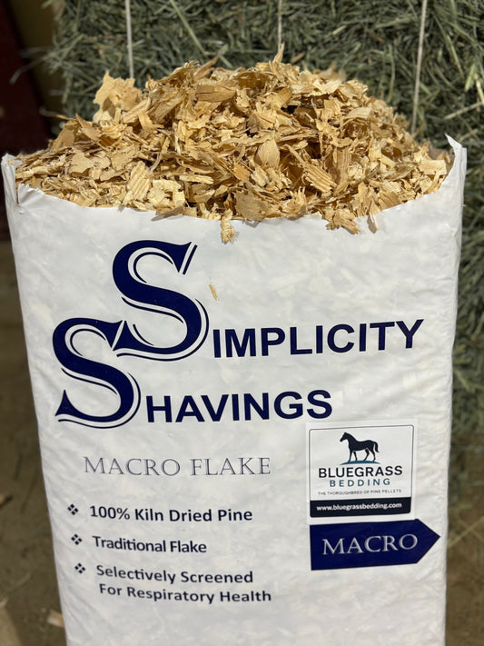 Macro Flake Pine Shavings